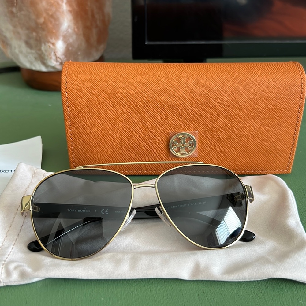 Tory Burch aviator sunglasses